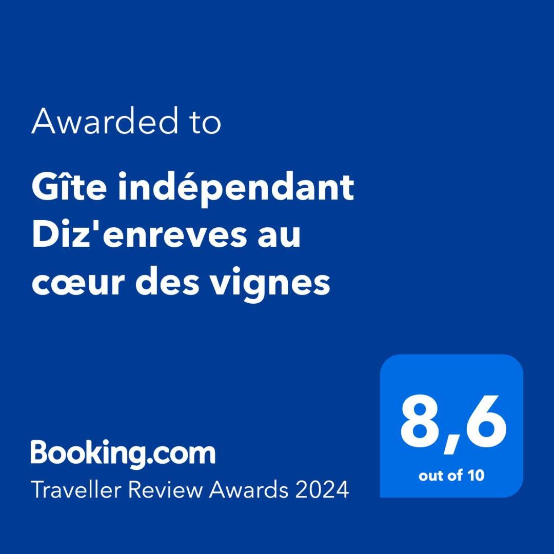 Gite Independant Diz'Enreves Au Coeur Des Vignes 迪斯 外观 照片